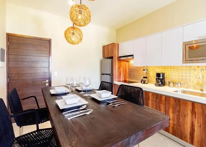 Near Beach+jungle Views. King Bed+220 Megs+2 Bikes * Tulum